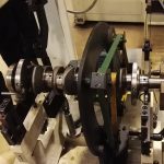 Crankshaft balancing machine