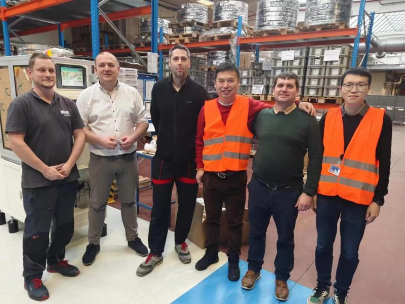 ibalancing’s team visited AMETEK  production base
