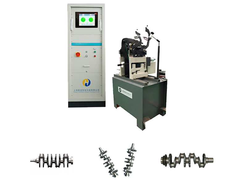 Balancing machines for crankshafts