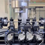 Automatic small shaft straightening machine