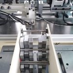 Automatic axle shaft straightening machine