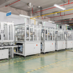 Rotary motor stator automatic line