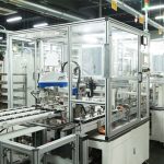 Automobile brushless condensing fan motor automatic production line